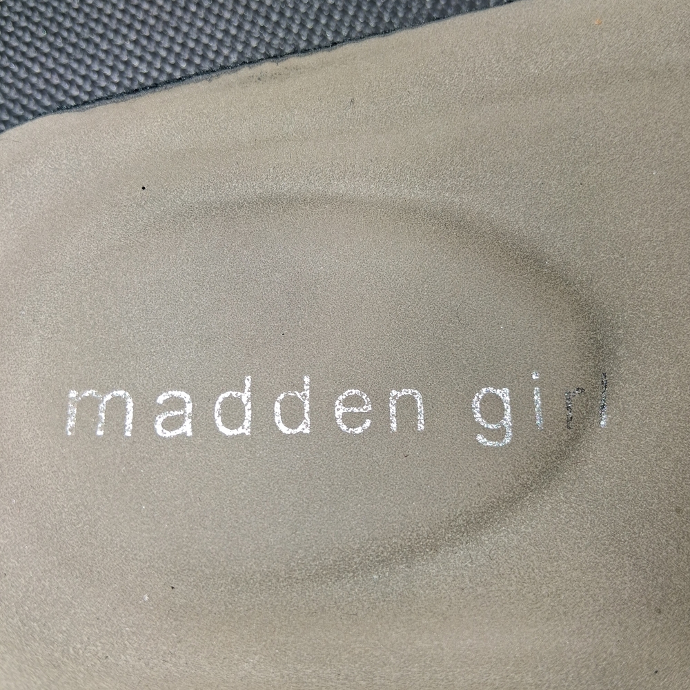 Madden Girl Women's Glitter Sandals - Silver Size 9.5 - Picture 2 of 16